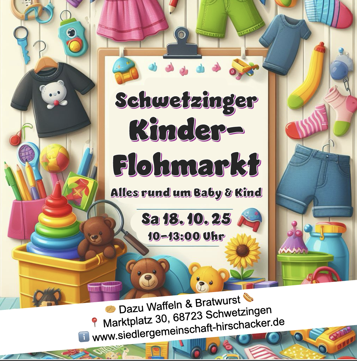 You are currently viewing Kinderflohmarkt Herbst 2025