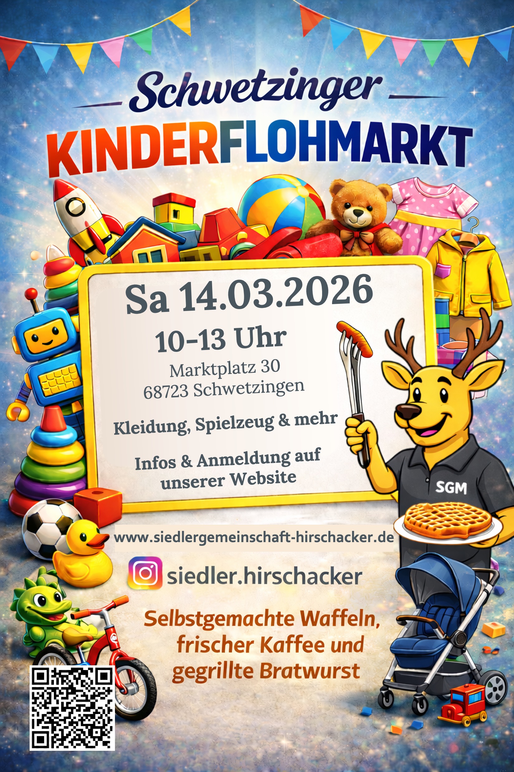 Read more about the article Kinderflohmarkt Frühjahr 2026